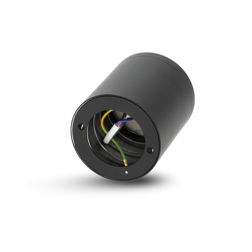 Virziena gaismeklis OH12 1xGX53/35W/230V 9,6 cm melns