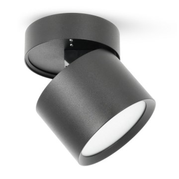 Virziena gaismeklis OH12F 1xGX53/35W/230V 8,5 cm melns