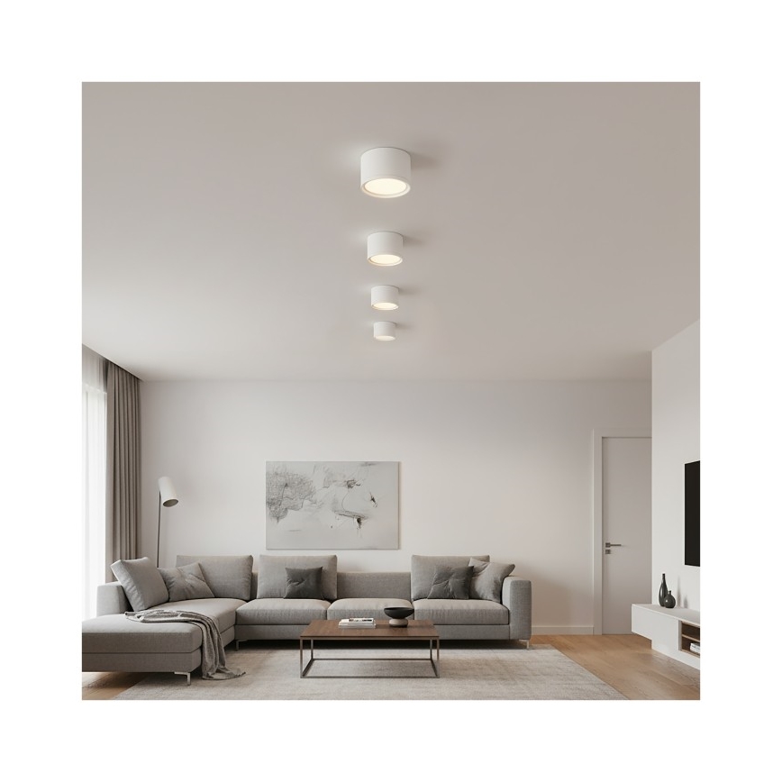 Virziena gaismeklis OH12S 1xGX53/35W/230V 5 cm balts
