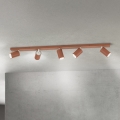 Virziena gaismeklis PENN 5xGU10/13W/230V ķieģeļkrāsas