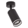 Virziena gaismeklis PIPE 1xGU10/10W/230V melns