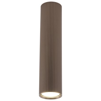 Virziena gaismeklis TUNE L 1xGU10/10W/230V 24 cm brūns