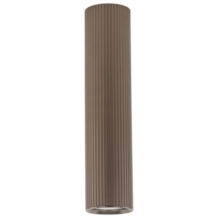 Virziena gaismeklis TUNE L 1xGU10/10W/230V 24 cm brūns