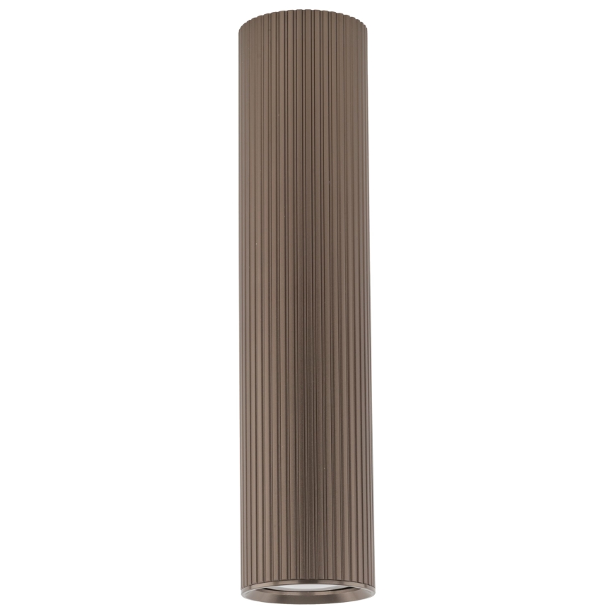 Virziena gaismeklis TUNE L 1xGU10/10W/230V 24 cm brūns