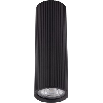 Virziena gaismeklis TUNE M 1xGU10/10W/230V 17 cm melns