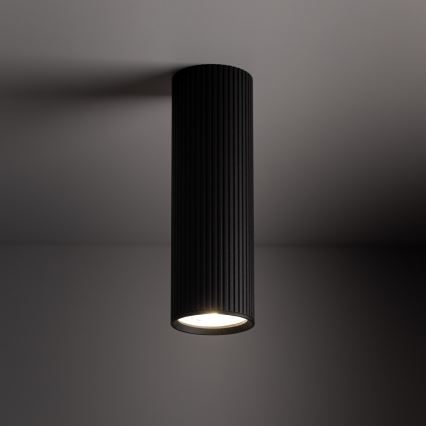 Virziena gaismeklis TUNE M 1xGU10/10W/230V 17 cm melns