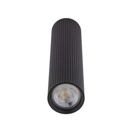 Virziena gaismeklis TUNE M 1xGU10/10W/230V 17 cm melns