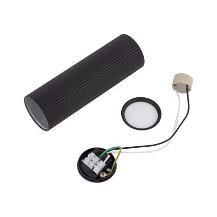 Virziena gaismeklis TUNE M 1xGU10/10W/230V 17 cm melns