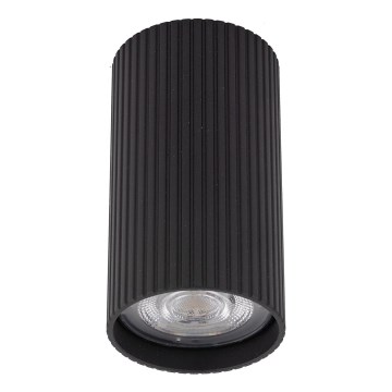 Virziena gaismeklis TUNE S 1xGU10/10W/230V 10 cm melns