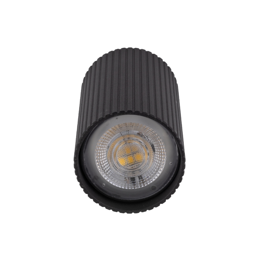 Virziena gaismeklis TUNE S 1xGU10/10W/230V 10 cm melns