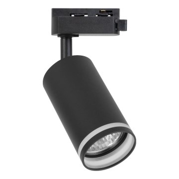 Virziena gaismeklis vienfāzes sliedes sistēmai PIPE 1xGU10/10W/230V melns