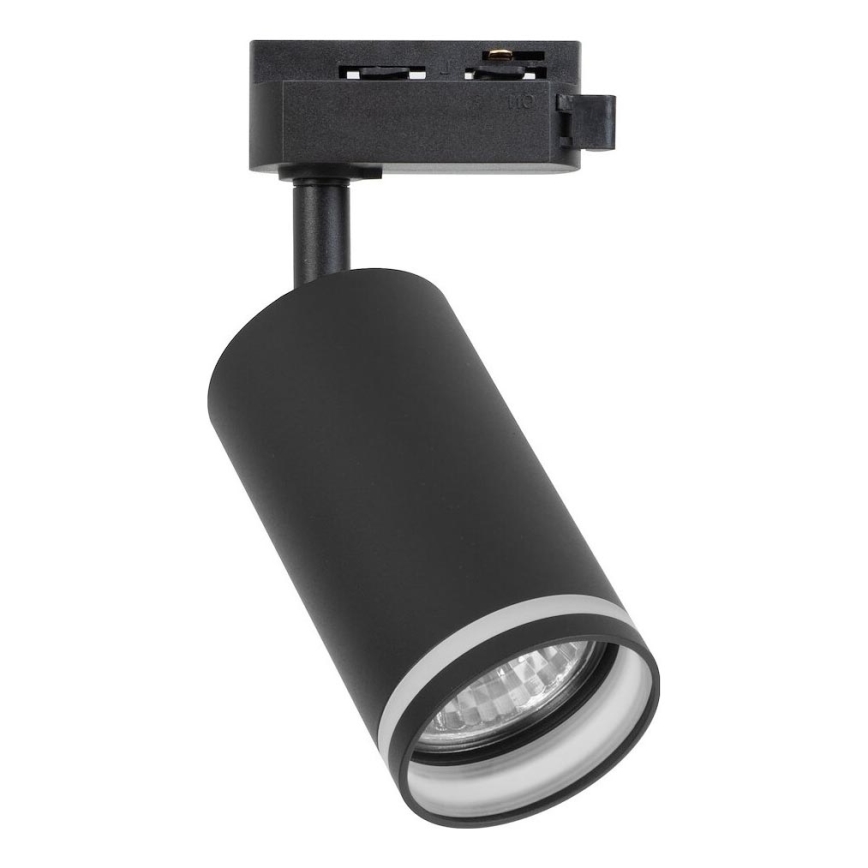 Virziena gaismeklis vienfāzes sliedes sistēmai PIPE 1xGU10/10W/230V melns