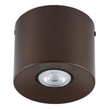Virziena lampa ORION 1xGU10/10W/230V 9 cm brūna