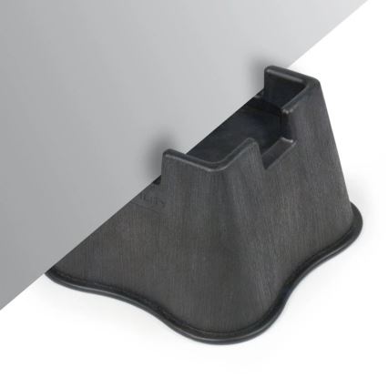 Vitility - komplekts 4 gab. gultas pacēlāji 7 cm, melni