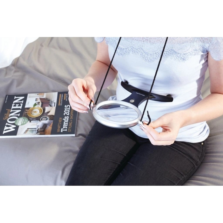 Vitility - Lasīšanas lupa ar apgaismojumu