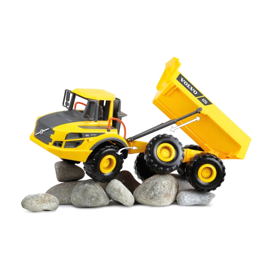 Volvo WORXX kravas automašīna, 55 cm, dzeltena