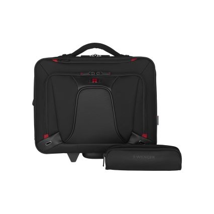 Wenger - Biznesa koferis uz ritenīšiem 20 l 16" Transfer melna