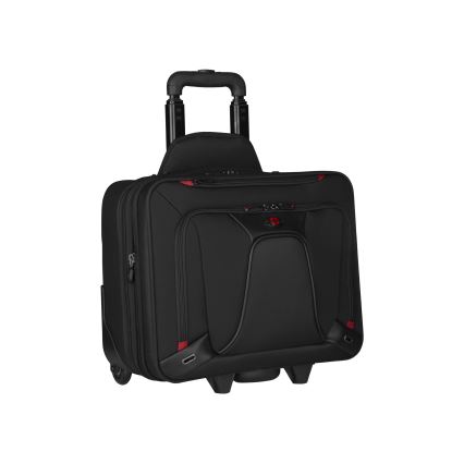 Wenger - Biznesa koferis uz ritenīšiem 20 l 16" Transfer melna