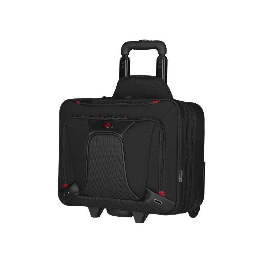 Wenger - Biznesa koferis uz ritenīšiem 20 l 16" Transfer melna