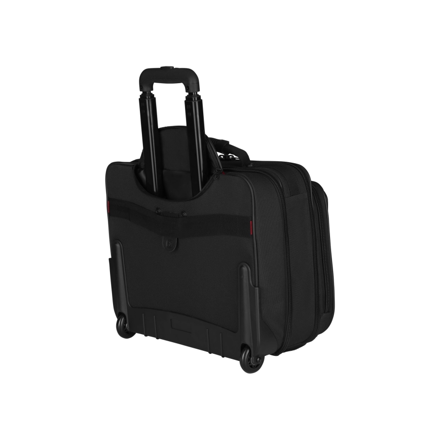 Wenger - Ceļojumu bagāža uz riteņiem 29 l + portatīvā datora apvalks 15,6" Granada melna