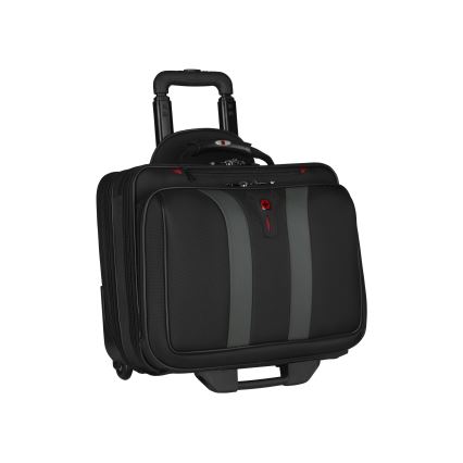 Wenger - Ceļojumu bagāža uz riteņiem 29 l + portatīvā datora apvalks 15,6" Granada melna