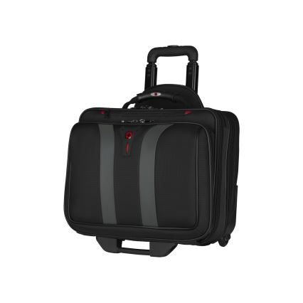 Wenger - Ceļojumu bagāža uz riteņiem 29 l + portatīvā datora apvalks 15,6" Granada melna