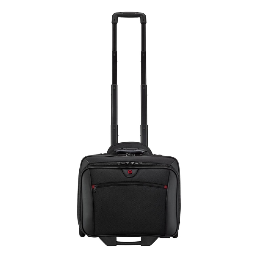 Wenger - Ceļojumu koferis uz ritentiņiem 23 l 17" + portatīvā datora soma 15,4" Potomac melna