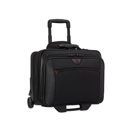 Wenger - Ceļojumu koferis uz ritentiņiem 23 l 17" + portatīvā datora soma 15,4" Potomac melna
