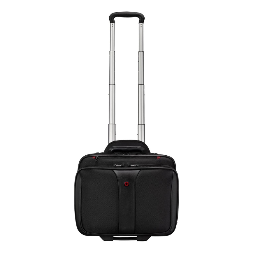 Wenger - Ceļojumu koferis uz ritentiņiem 25 l 17" + portatīvā datora soma 15,6" Patriot melna