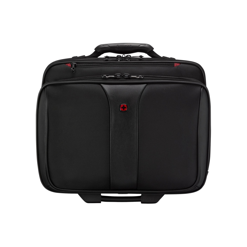 Wenger - Ceļojumu koferis uz ritentiņiem 25 l 17" + portatīvā datora soma 15,6" Patriot melna