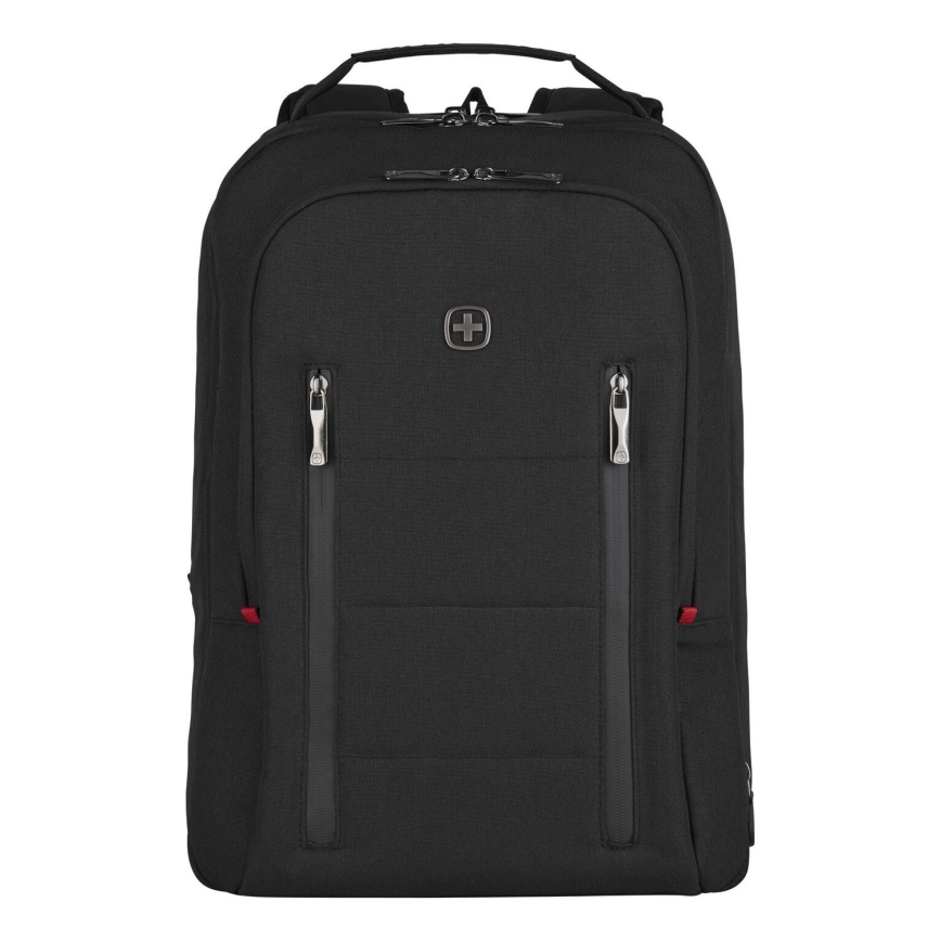 Wenger - Portatīvā datora mugursoma 16 l 16" ar planšetdatora kabatu 12" Pilsēta Traveler melna