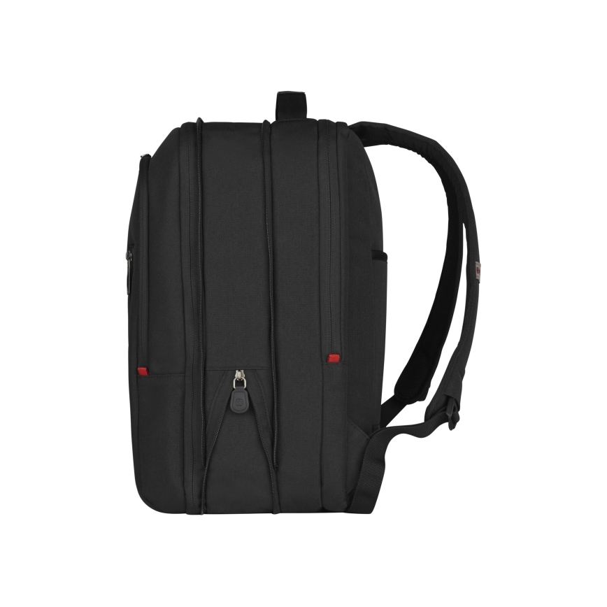 Wenger - Portatīvā datora mugursoma 16 l 16" ar planšetdatora kabatu 12" Pilsēta Traveler melna