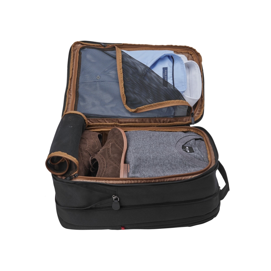 Wenger - Portatīvā datora mugursoma 16 l 16" ar planšetdatora kabatu 12" Pilsēta Traveler melna