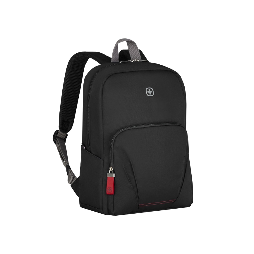 Wenger - Portatīvā datora mugursoma 20 l 15,6" ar planšetdatora kabatu 10" Motion melna