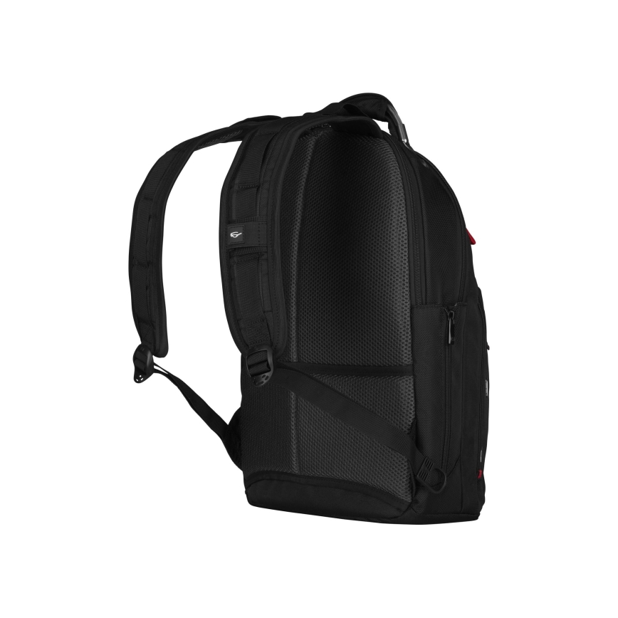 Wenger - Portatīvā datora mugursoma 20 l 15" ar planšetdatora kabatu 10" Gigabyte melna