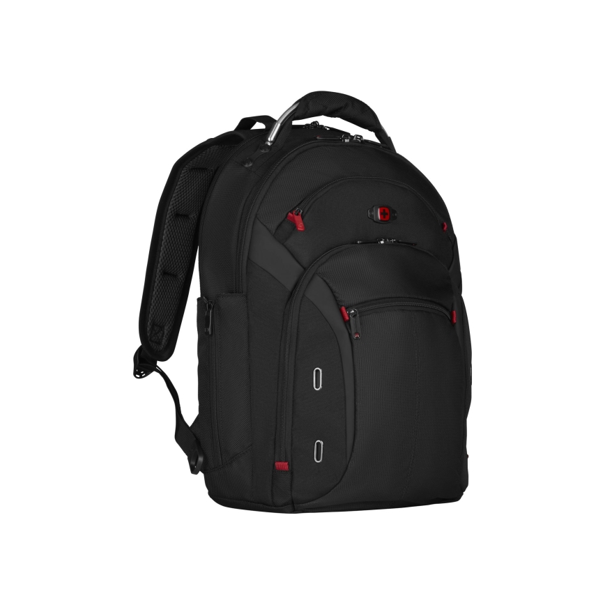 Wenger - Portatīvā datora mugursoma 20 l 15" ar planšetdatora kabatu 10" Gigabyte melna