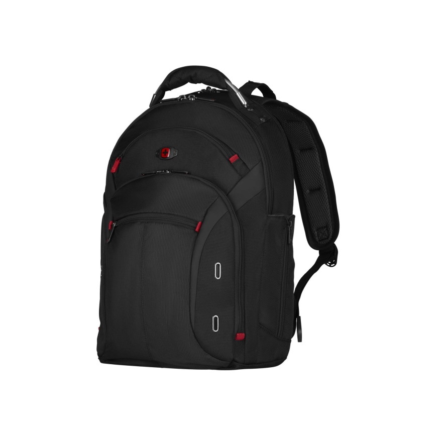 Wenger - Portatīvā datora mugursoma 20 l 15" ar planšetdatora kabatu 10" Gigabyte melna