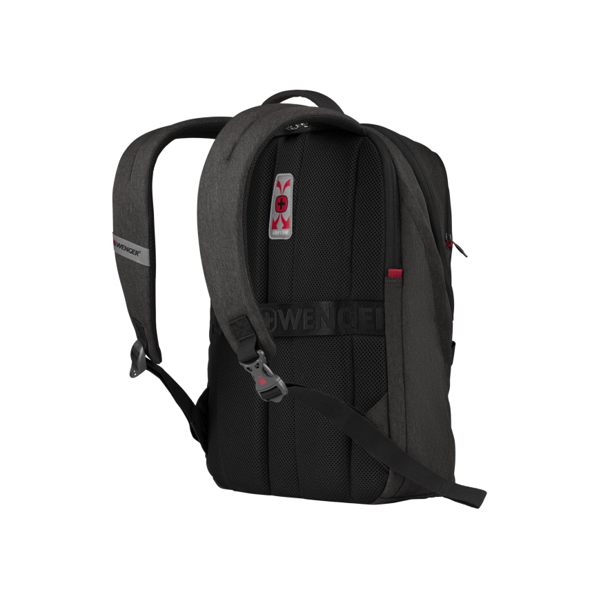 Wenger - Portatīvā datora mugursoma 21 l 16" ar planšetdatora kabatu 10" MX Light melna