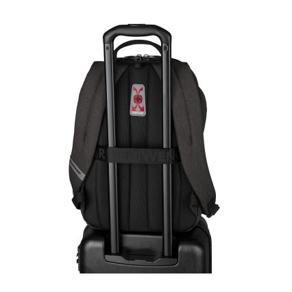 Wenger - Portatīvā datora mugursoma 21 l 16" ar planšetdatora kabatu 10" MX Light melna