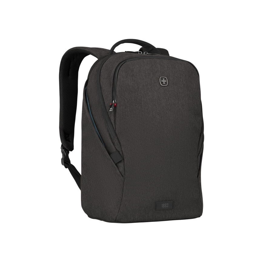 Wenger - Portatīvā datora mugursoma 21 l 16" ar planšetdatora kabatu 10" MX Light melna