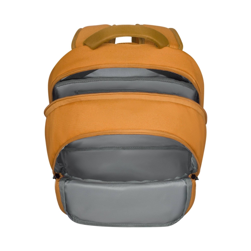 Wenger - Portatīvā datora mugursoma 22 l 15,6" ar planšetdatora kabatu 10" Trayl dzeltena