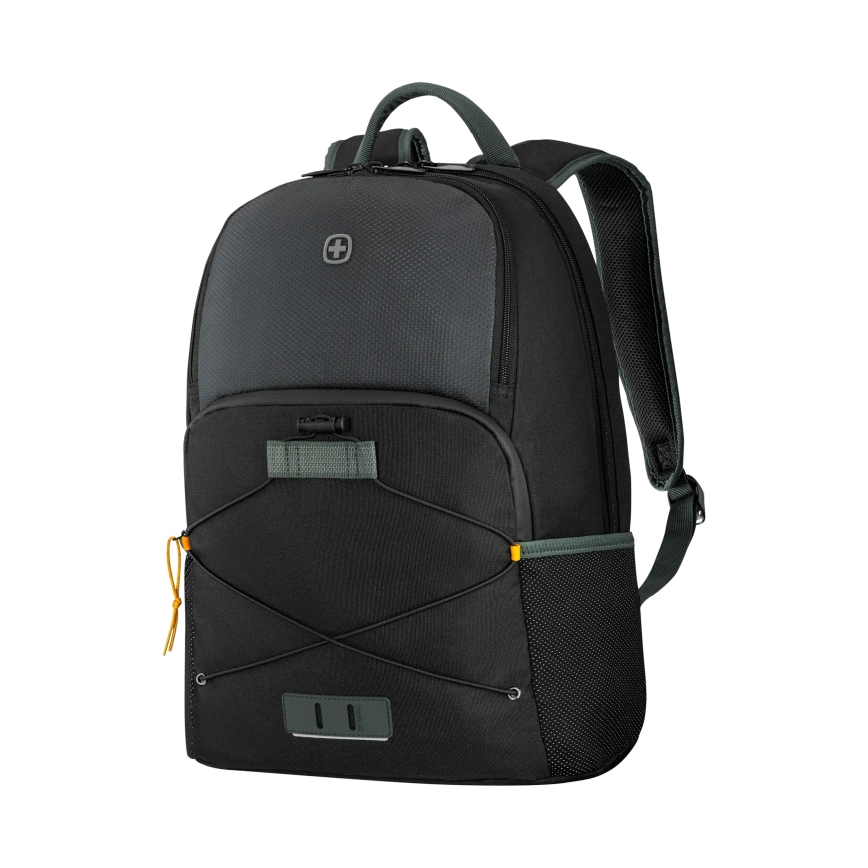 Wenger - Portatīvā datora mugursoma 22 l 15,6" ar planšetdatora kabatu 10" Trayl melna