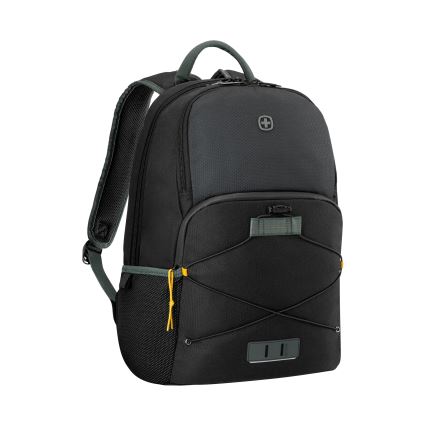 Wenger - Portatīvā datora mugursoma 22 l 15,6" ar planšetdatora kabatu 10" Trayl melna
