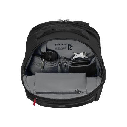 Wenger - Portatīvā datora mugursoma 23 l 15,6" ar planšetdatora kabatu 10" XE Professional melna