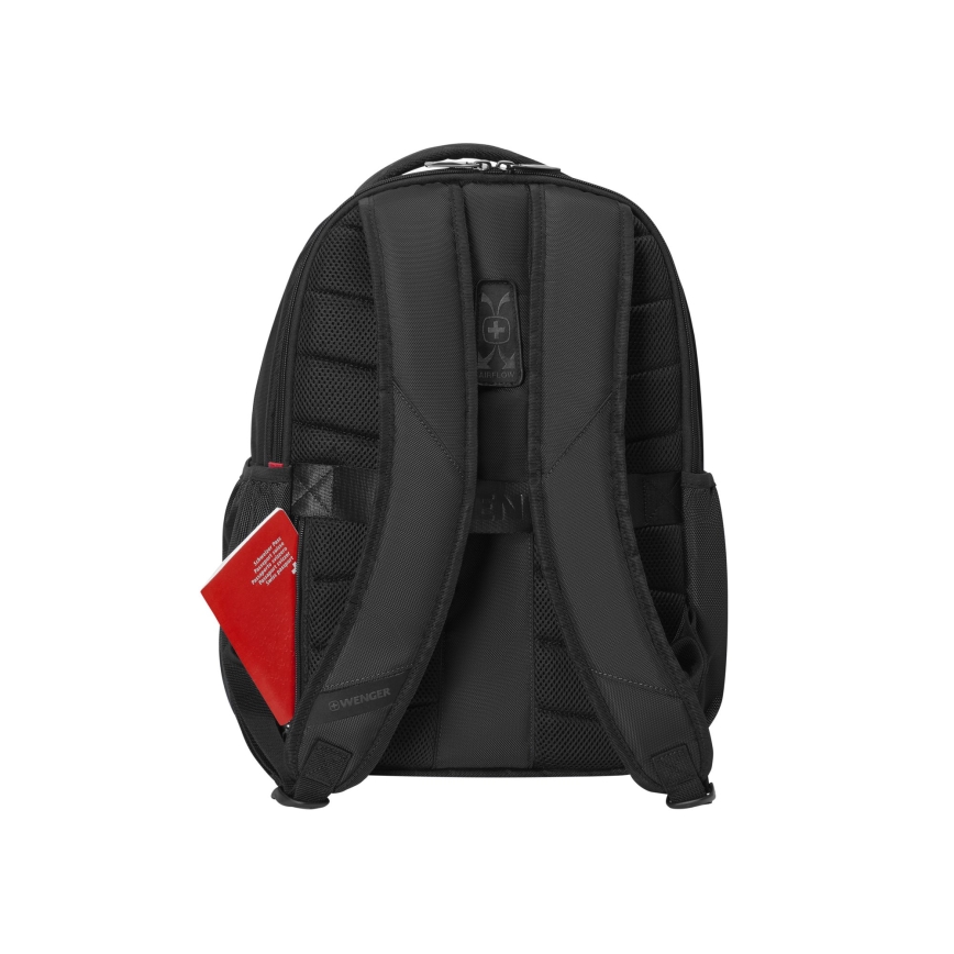 Wenger - Portatīvā datora mugursoma 23 l 15,6" ar planšetdatora kabatu 10" XE Professional melna