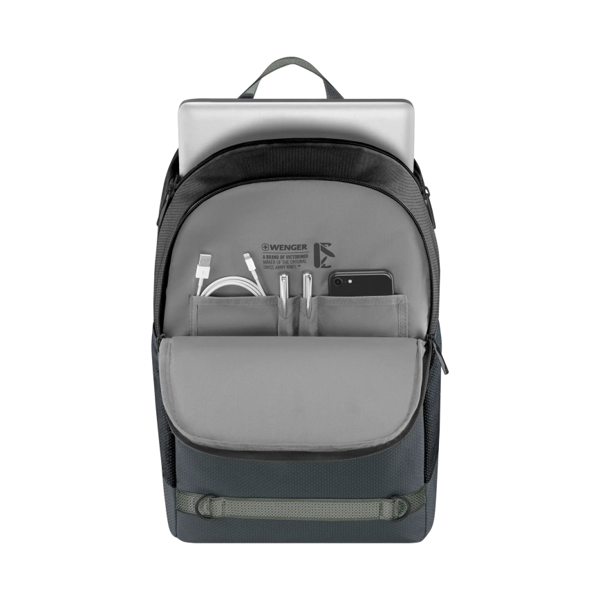 Wenger - Portatīvā datora mugursoma 23 l 15,6" Tyon melna/pelēka