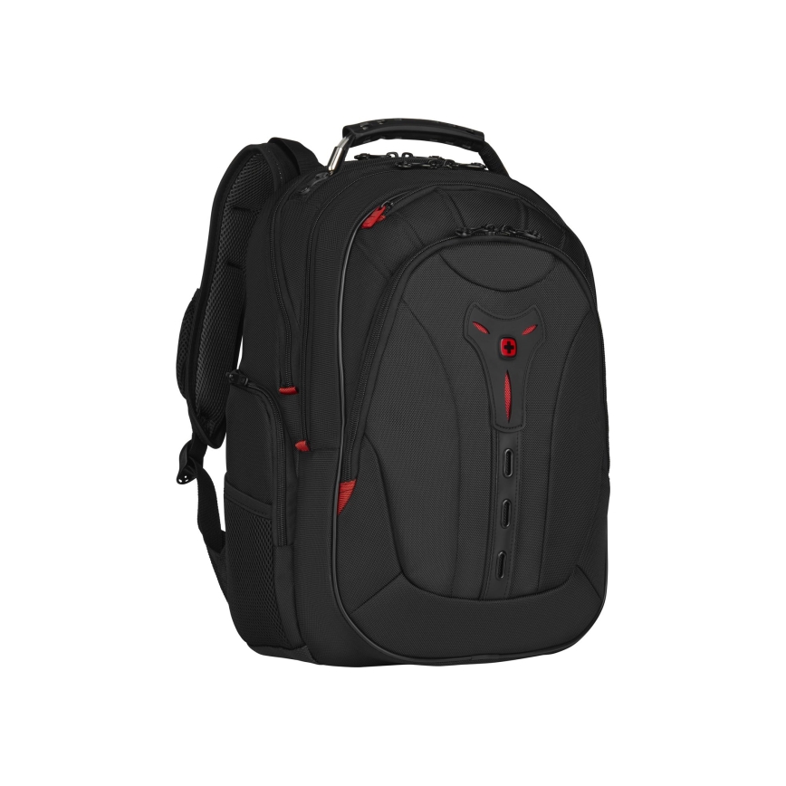 Wenger - Portatīvā datora mugursoma 25 l 16" ar planšetdatora kabatu 10" Pegasus Deluxe melna