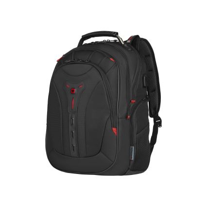 Wenger - Portatīvā datora mugursoma 25 l 16" ar planšetdatora kabatu 10" Pegasus Deluxe melna