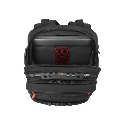 Wenger - Portatīvā datora mugursoma 25 l 16" ar planšetdatora kabatu 10" Pegasus Deluxe melna