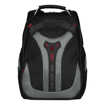 Wenger - Portatīvā datora mugursoma 25 l 17" ar planšetdatora kabatu 12" Pegasus melna/pelēka